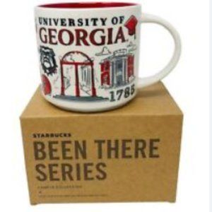 New Starbucks University of Georgia UGA Bulldogs Been There Series 14 oz mug